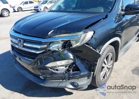 2016 Honda Pilot Ex-L из США, поврежденный, VIN 5FNYF5H54GB014221